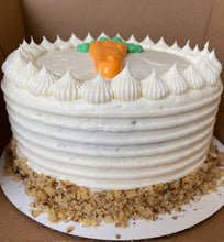 Load image into Gallery viewer, Carrot Cake Cheesecake - Christmas (9-inch)
